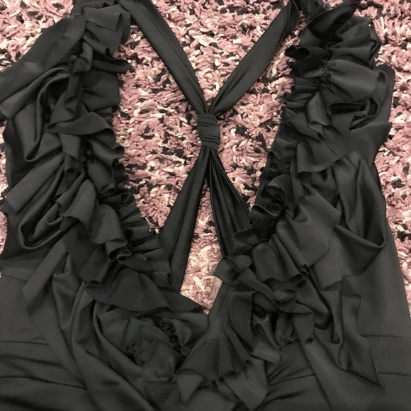 Scarabello Little Black Mini Dress Size M - Picture 3 of 8